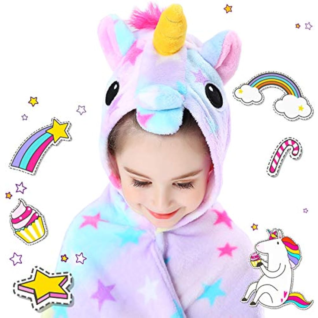 Manta de forro polar suave para niños Niña