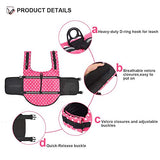 Doglay Chaleco salvavidas para perros con rayas reflectantes