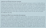 Papaya  Mascarilla de enzima purificante 4 onzas líquidas