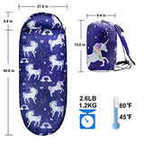 Sacos de dormir para niñas con bolsa de transporte