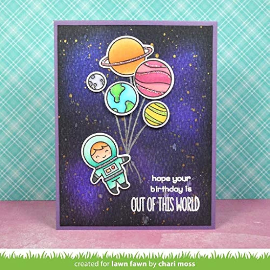 Lawn Fawn Clear Stamps - Fuera de este mundo