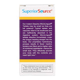 Superior Source Biotina [1000 mcg] Sublingual Instant Dissolve Tablets - Vitaminas para el crecimiento del cabello, la piel y las uñas - 100 unidades