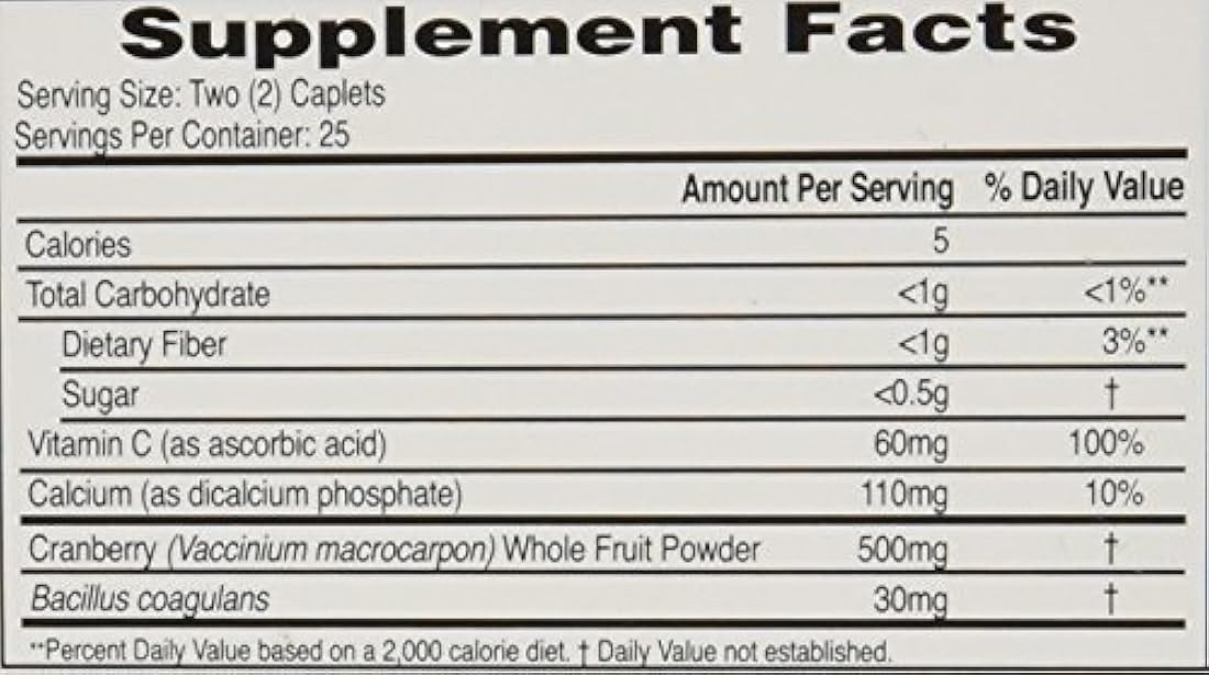Azo Cranberry Tablets, 50 unidades(el embalaje puede variar)