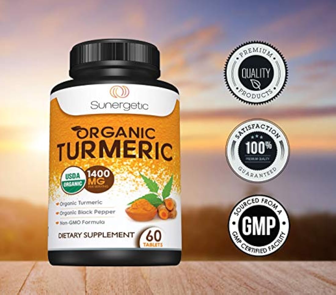 Suplemento de cúrcuma - orgánico de USDA orgánico cúrcuma