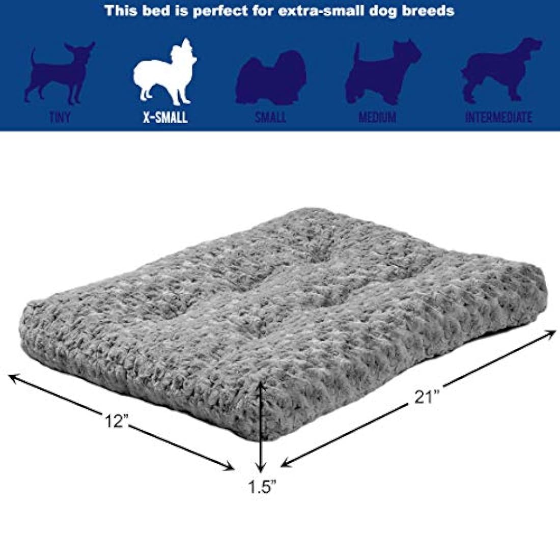 Camas de mascotas para perros y gatos Quiet Time Deluxe