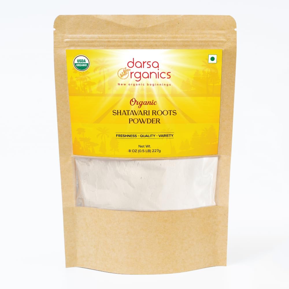 Shatavari Powder (Asparagus Racemosus) Bolsa resellable 8 oz