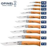 Opinel - Cuchillo plegable de bolsillo de acero al carbono
