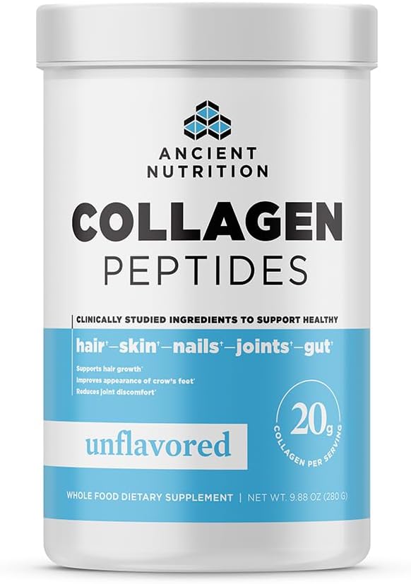 Péptidos de Colágeno Hidrolizado en Polvo, Sin Sabor