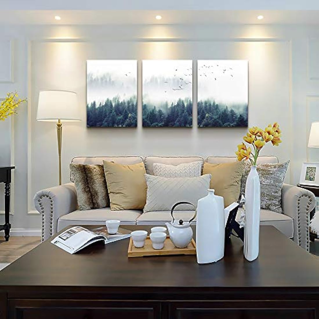 Lienzo decorativo de pared de 3 piezas para sala