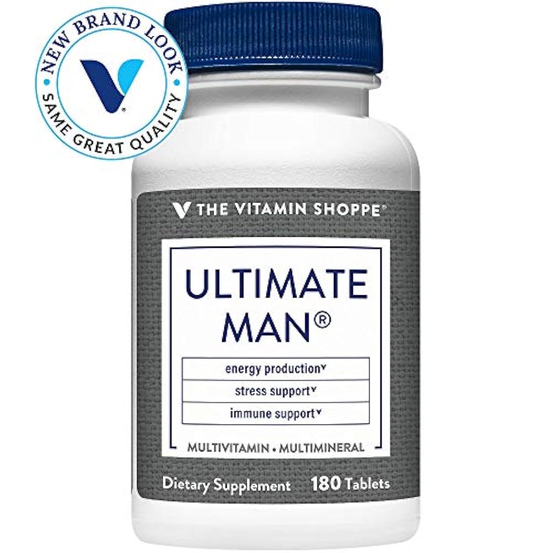 La vitamina Shoppe Ultimate Hombre Multivitamin 180 tabletas