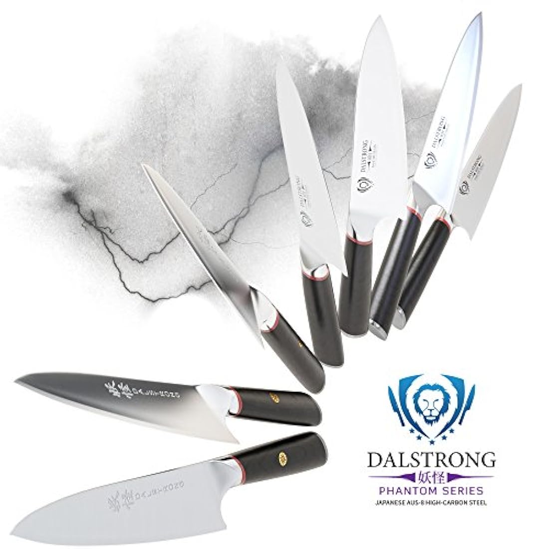 Dalstrong Cuchillo de chef de acero japonés