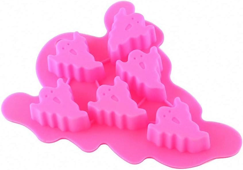 Moldes de Silicona Halloween - 4 Piezas para Dulces y Jabones