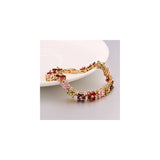 Pulseras y tobilleras de tenis con cristales de Swarovski