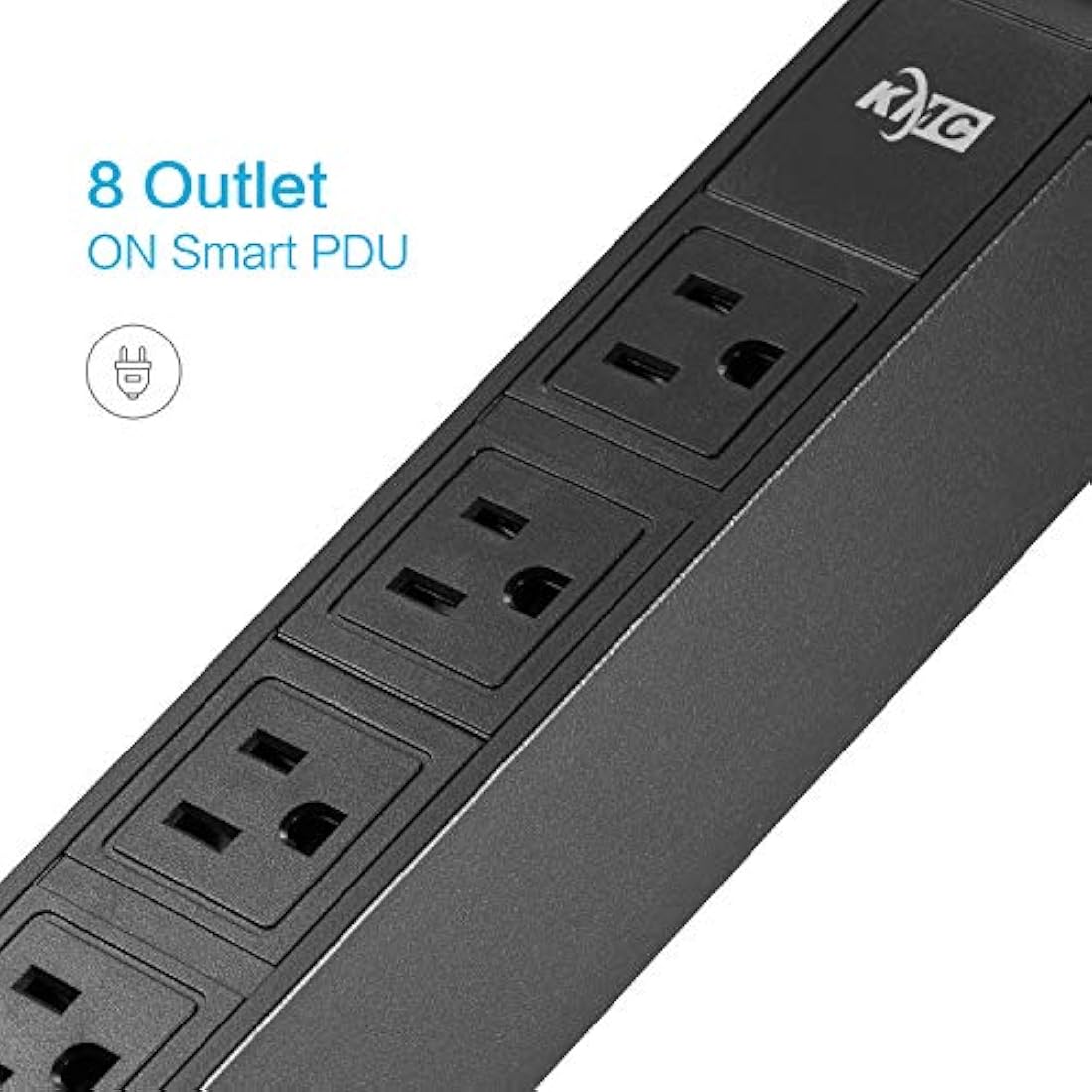 Protector PDU de montaje en bastidor con 6 pies, 125 V/15A