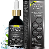 Fulvic Acid and Humic Acid Trace Mineral Drops 6 Month Supply, Electrolyte Energy Boost. Número de años: 6 año(s). Mezcla natural de minerales de traza iónica derivados de plantas orgánicas de ácido fúlvico y húmico similar a Shilajit