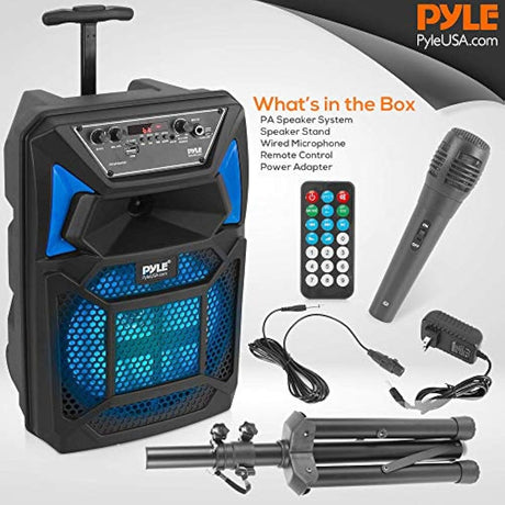 Parlante Portátil de micrófono PYLE-PRO	PPHP82SM.5