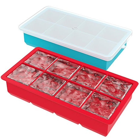 Vremi - Bandejas de silicona para cubitos de hielo