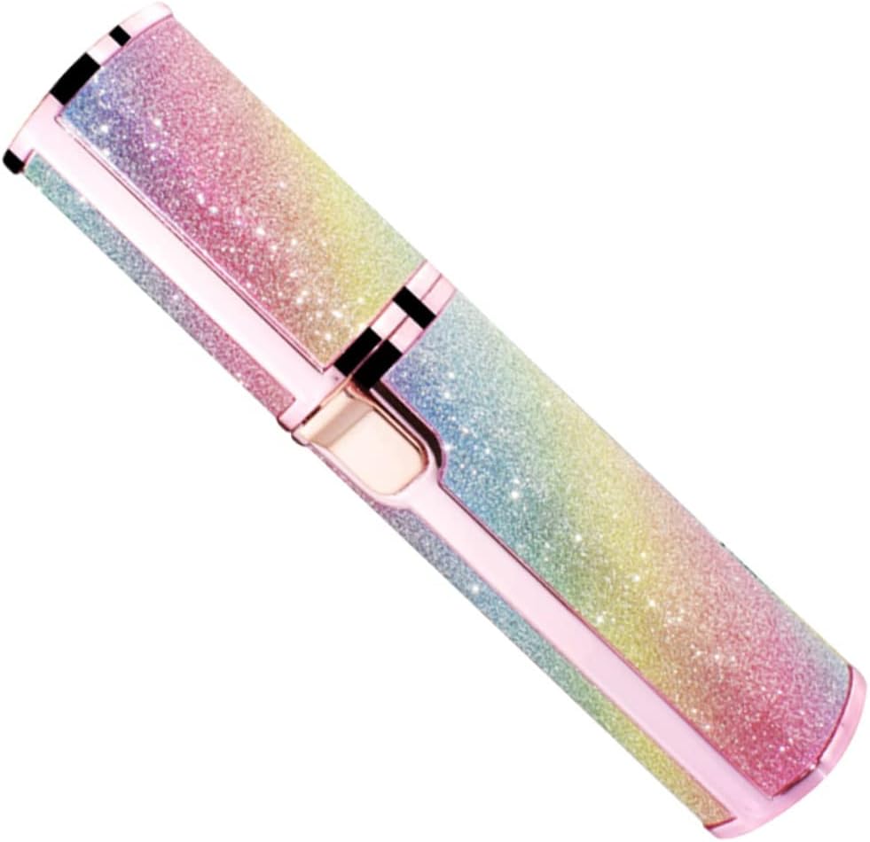 Depiladora eléctrica facial y recortadora de cejas USB