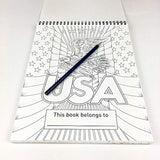 Libro de colorear para adultos de Estados Unidos: 50 diseños