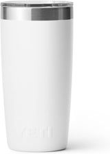 Taza YETI Rambler 10 oz, Acero Inoxidable, Blanco