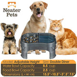 Neater Pet Brands - Alimentador lento levantado más limpio