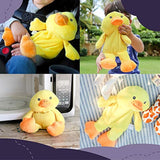 Peluche de Pato color amarillo, 10.0 in, WILD BABY