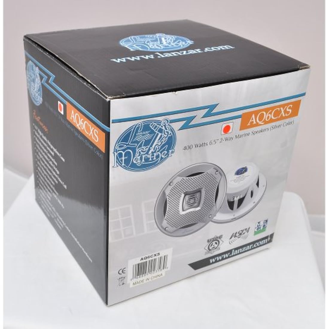 Parlantes o Corneta marinos de 2 vías LANZAR AQ6CXS