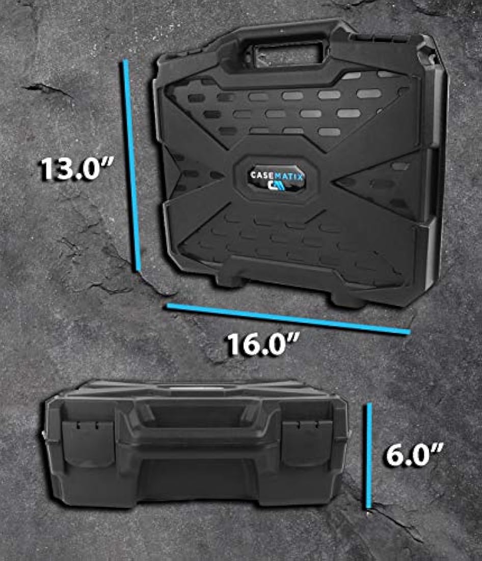 Funda de transporte con espuma personalizable contra impacto
