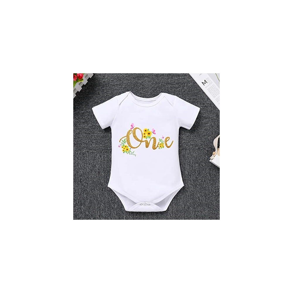 Disfraces de fiesta de encaje floral talla 1T