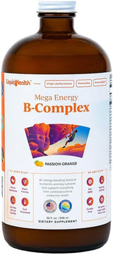 Multivitamínico líquido complejo súper B con mega vitaminas