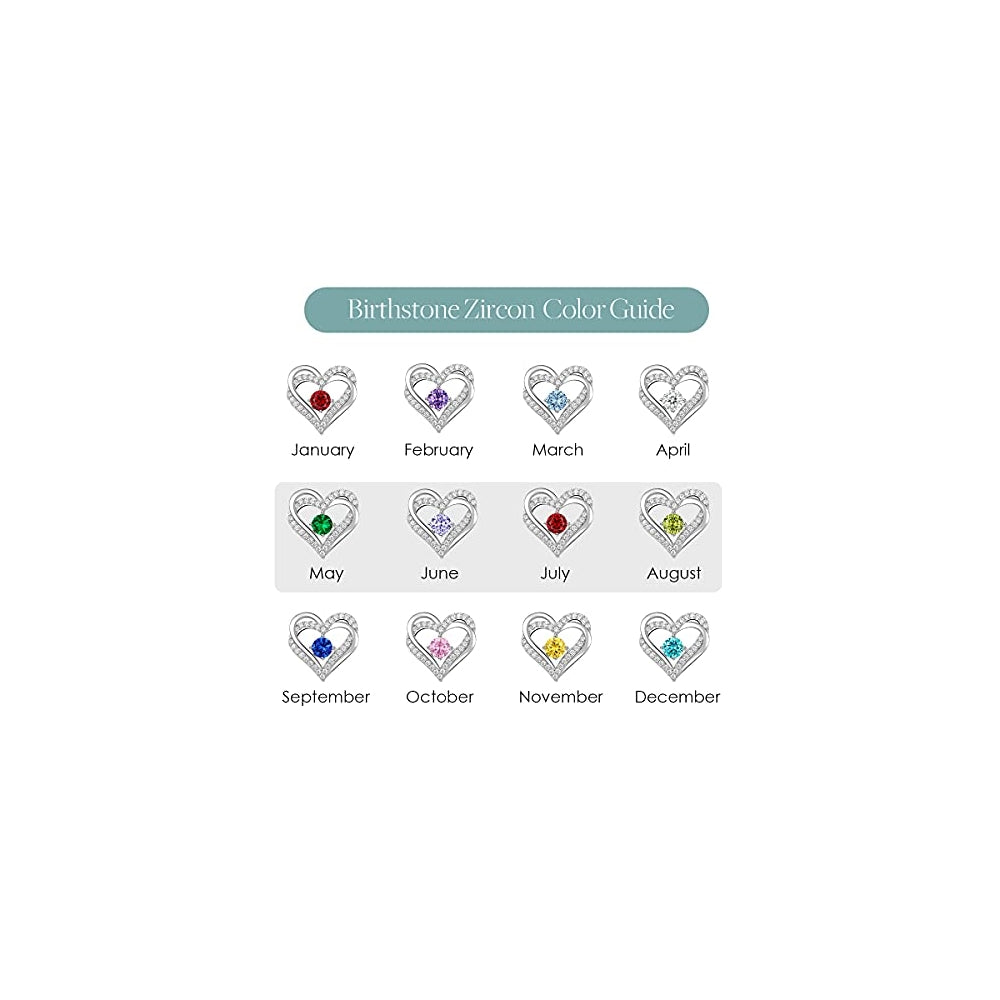 Pulseras de plata fina con colgante de corazón ajustable