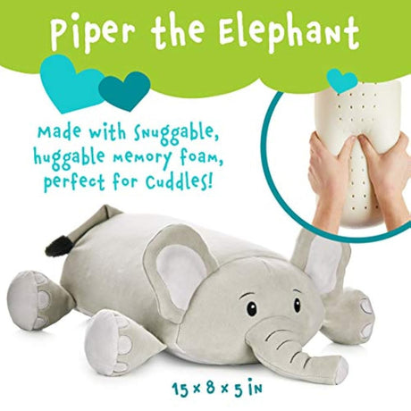 Peluche de elefante con bolsillo