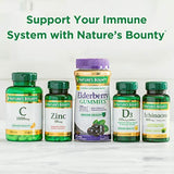 Vitamina C + rosa caderas por Nature 's Bounty. La vitamina C es una vitamina líder para el apoyo inmunológico de 1000 mg, 100 cápsulas recubiertas.