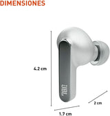 Auriculares JBL Live Pro 2: 40h, Cancelación y Micrófonos