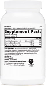 Suplemento Calcio Plus con Magnesio y Vitamina D-3 1000 mg