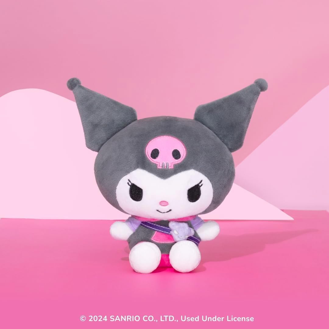 Muñeco de peluche Kuromi - Sanrio - Moda con capucha - Serie 1