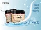 Máscara de hidratación del cabello.