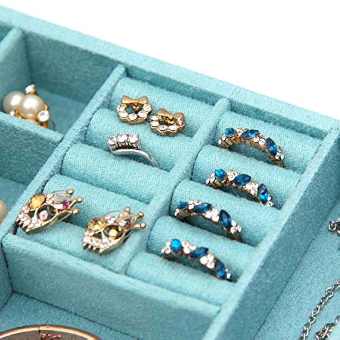 Organizador Joyas de dos capas