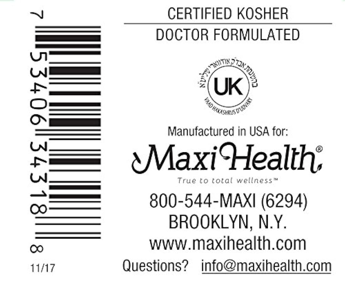 Maxi Health - Suplemento líquido vitaminico