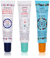 Rosebud - Bálsamos labiales set de 3, 0.5oz