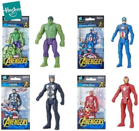 Figuras de Acción Marvel Avengers - Hulk, Thor, Iron Man, Cap.
