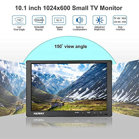 Monitor de 10,1 pulgadas