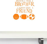 Vinilo Decorativo BIBITIME Frases Inspiradoras para Hermanos