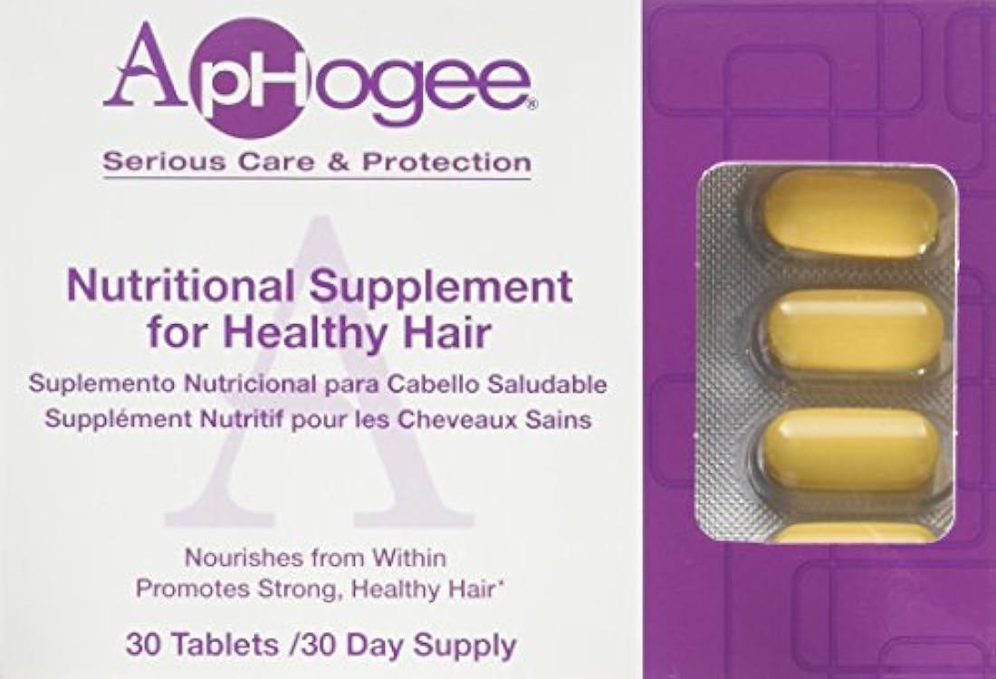 APHOGEE Suplemento vitamínico para cabello sano 30 tabletas