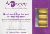 APHOGEE Suplemento vitamínico para cabello sano 30 tabletas