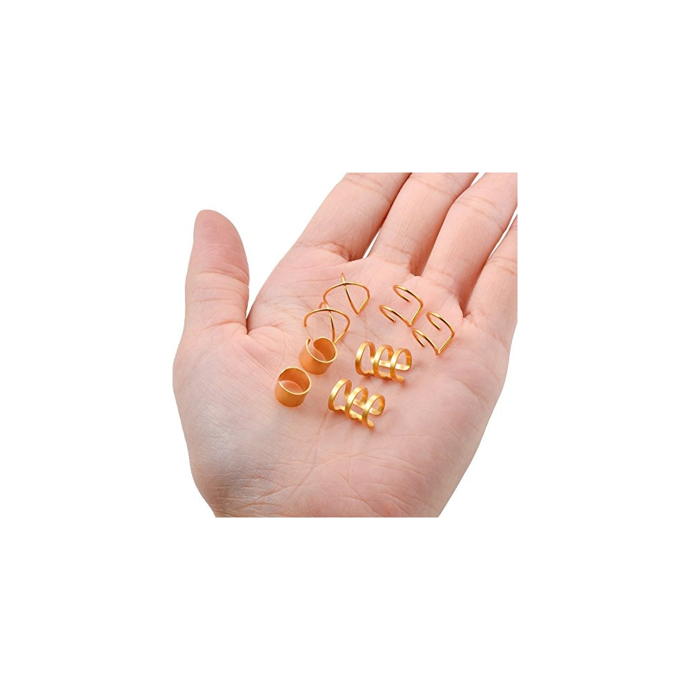 Aretes de acero inoxidable sin perforaciones