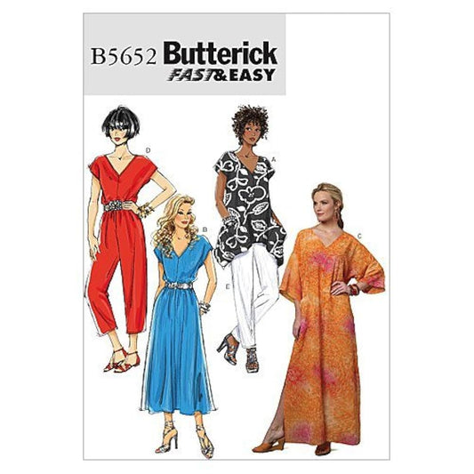 Camiseta de mujer, vestido, caftán - BUTTERICK PATTERNS