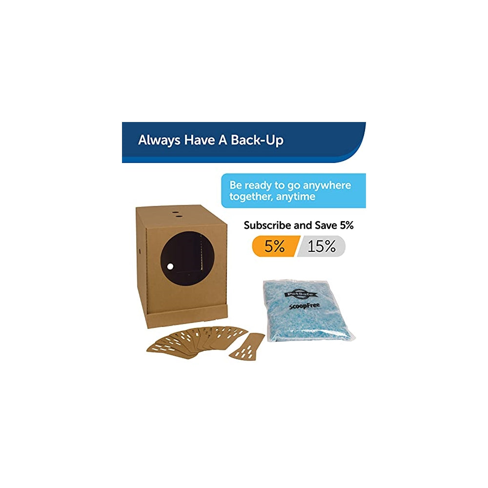 Caja de arena desechable para gatos,  plegable para viajes