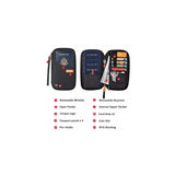 Porta Documentos y Tarjetas impermeable negro