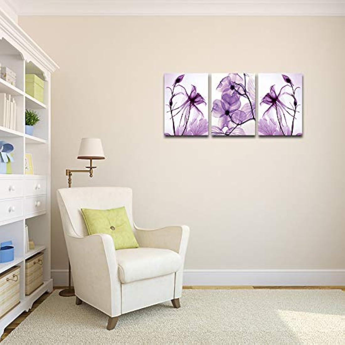 Modernas pinturas de lienzo, pinturas de flores,